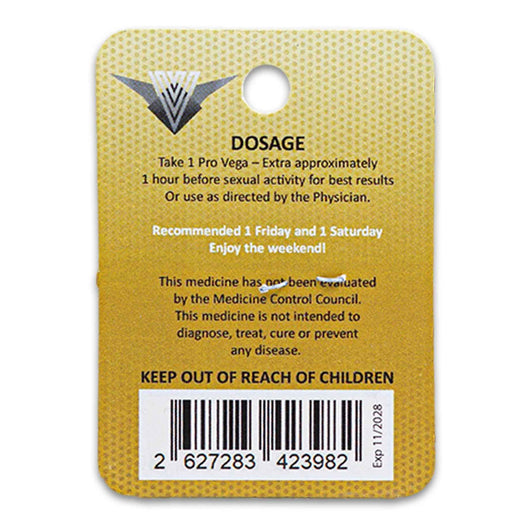 NSIY, Pro Vega-Extra Sexual Enhancement Weekender 2 Tablets - Cosmetic Connection