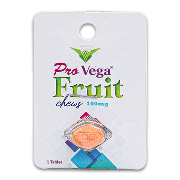NSIY, Pro Vega Fruit Chews Sexual Enhancement 1 Tablet - Cosmetic Connection