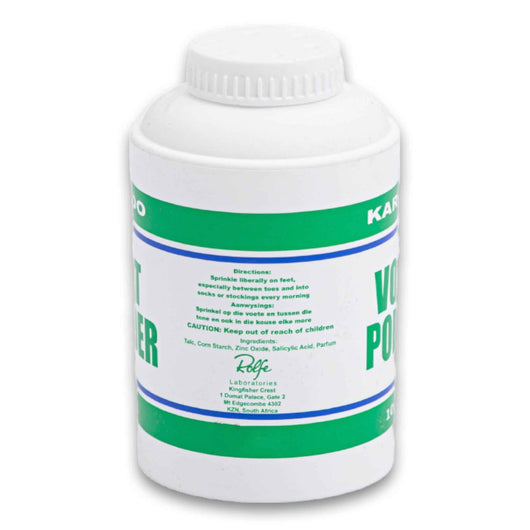 Karroo, Foot Powder Keep your Feet Dry and Free of Smelling Odours 100g - Cosmetic Connection