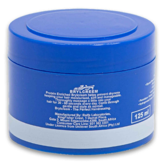 Brylcreem, Anti-dandruff Hairdressing Prevents Dryness for Soft and Manageable Hair 125ml - Cosmetic Connection