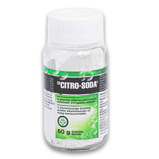 adcock ingram, Citro-Soda A Granular Effervescent Urinary Alkaliniser and Gastric Acid 60g - Cosmetic Connection