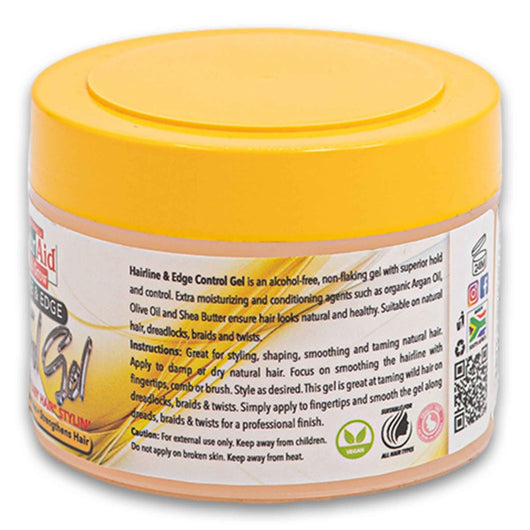Sulfur Aid - Treat & Grow, Hairline & Edge Control Gel Smooths & Nourishes Non-flaking 125ml - Cosmetic Connection