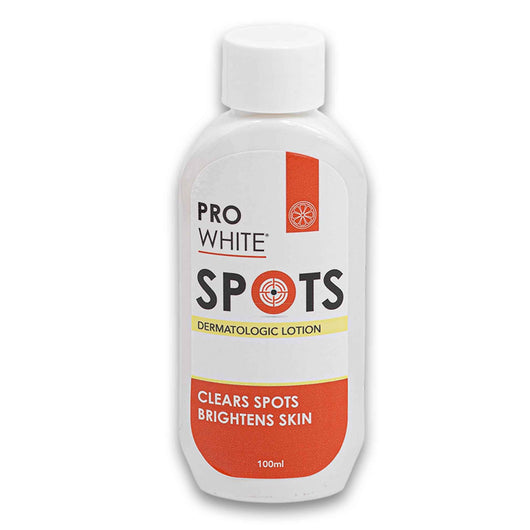 Pro White, Dermatologic Lotion Clears Spots & Brightens Skin Complexion 100ml - Cosmetic Connection