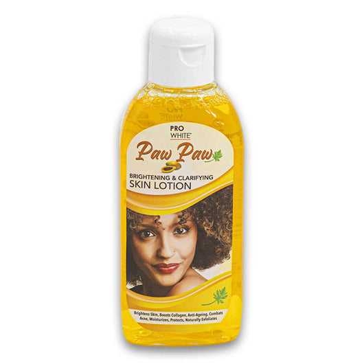 Pro White, Paw Paw Brightening & Clarifying Skin Lotion 125ml - Cosmetic Connection