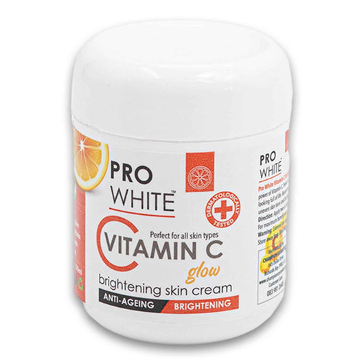 Pro White, Vitamin C Glow Brightening Skin Cream Anti-ageing 100ml - Cosmetic Connection