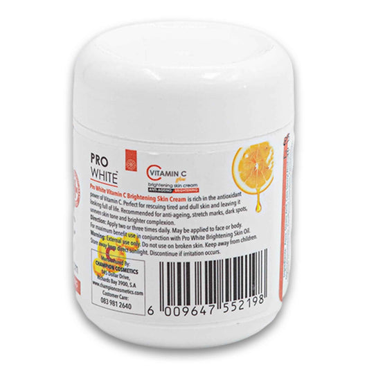 Pro White, Vitamin C Glow Brightening Skin Cream Anti-ageing 100ml - Cosmetic Connection