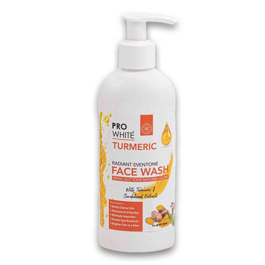 Pro White, Turmeric Radiant Eventone Face Wash 200ml - Cosmetic Connection