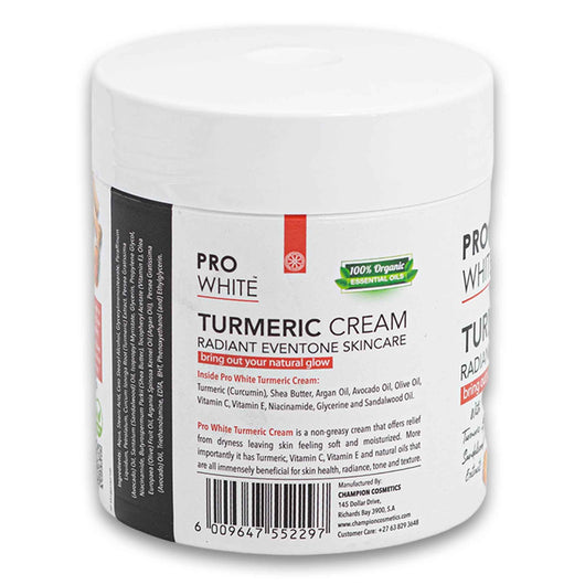 Pro White, Turmeric Radiant Eventone Skincare Cream 500ml - Cosmetic Connection