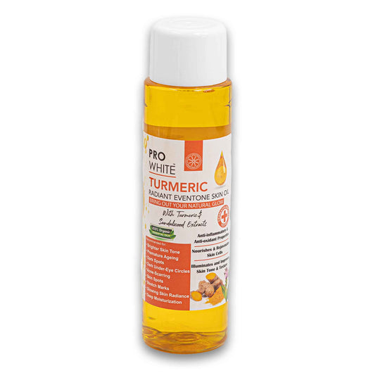 Pro White, Turmeric Radiant Eventone Skin Oil 200ml - Cosmetic Connection