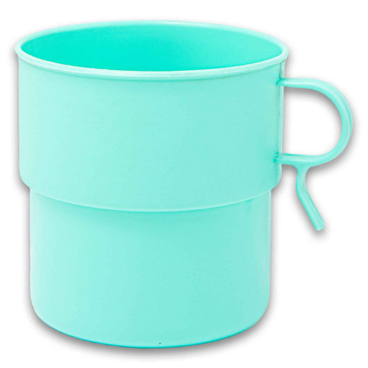 Basics Homeware, Plastic Mug Medium 300ml | Durable Everyday Mug – Assorted Colours Based on Stock Availability - Cosmetic Connection