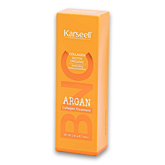 Karseell, BNC Argan Collagen Biotin Organic Treatment Replenishing Moisture & Nutrition 160ml - Cosmetic Connection