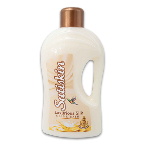 Luxurious Silk Cream Bath with 5 Oils 2L | pH Balanced Moisturising with Silk Proteins