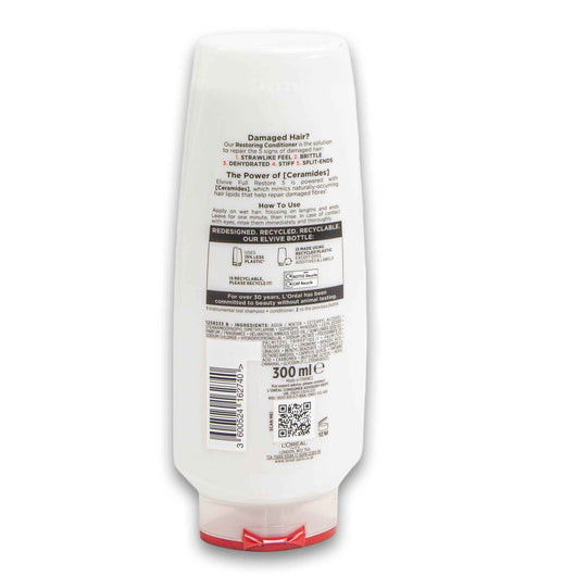 Loreal PARiS, Elvive Restoring Conditioner Full Restore 5 for Damaged Hair 300ml - Cosmetic Connection