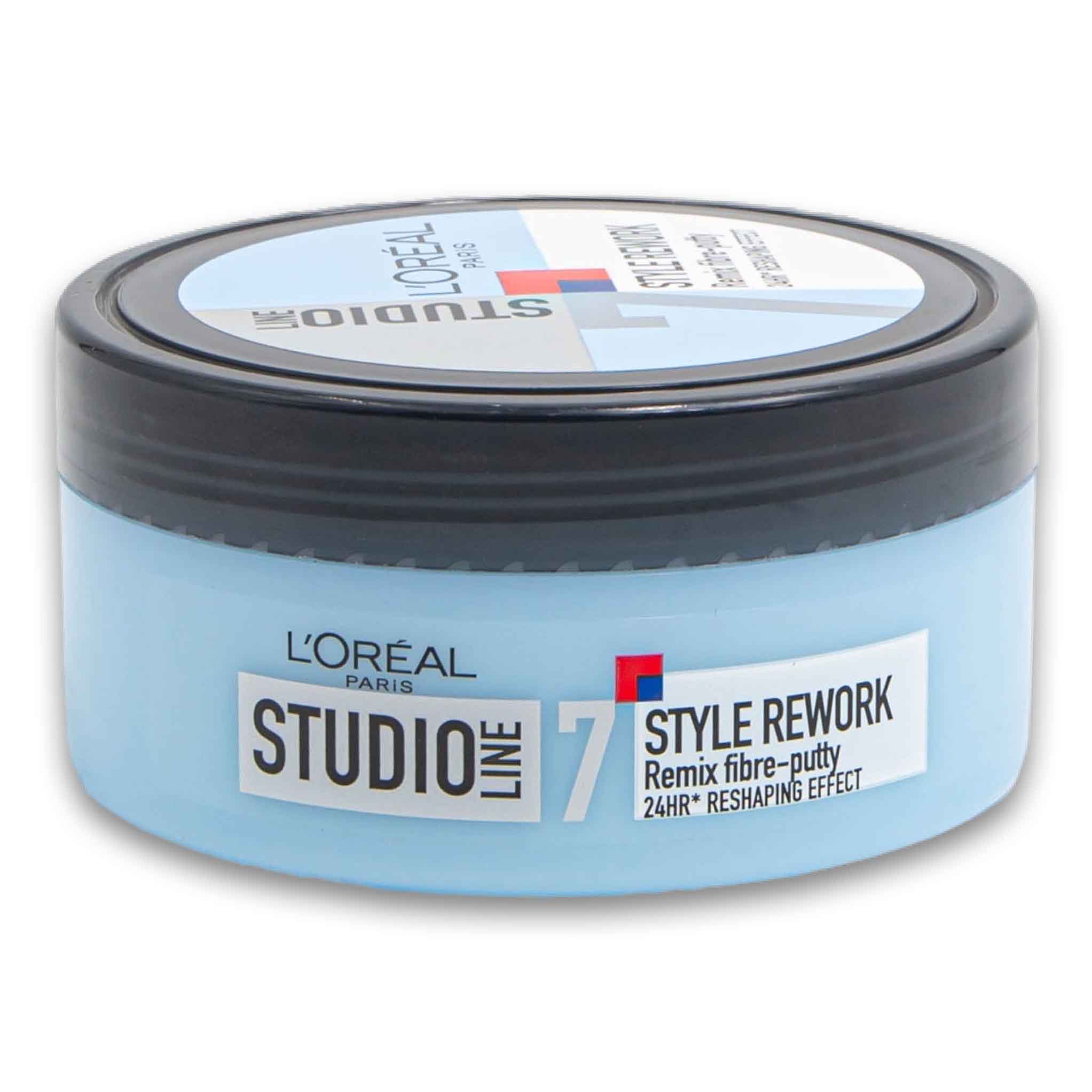 Studio Line Style Rework Fibre-Putty 150ml - 24HR Hold | Loreal ...