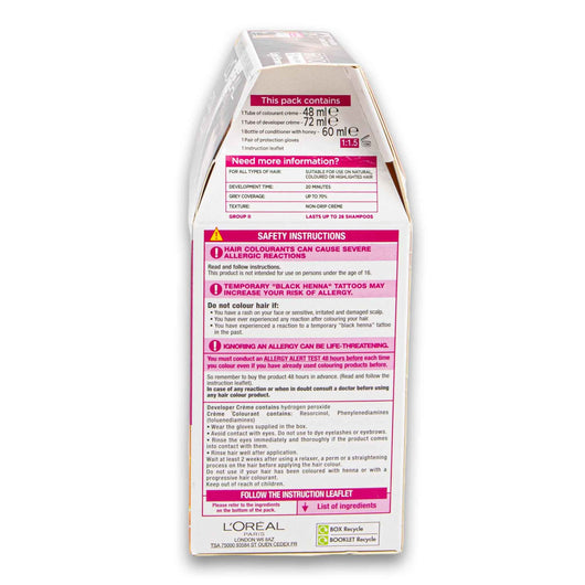 Loreal PARiS, Casting Creme Gloss Conditioning Colour No Ammonia 3x Glossier Kit - Cosmetic Connection
