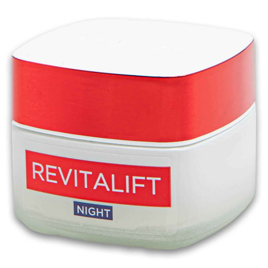 Loreal PARiS, Revitalift Hydrating Cream Night Anti-wrinkle Pro-retinol + Elasti-peptides 50ml - Cosmetic Connection