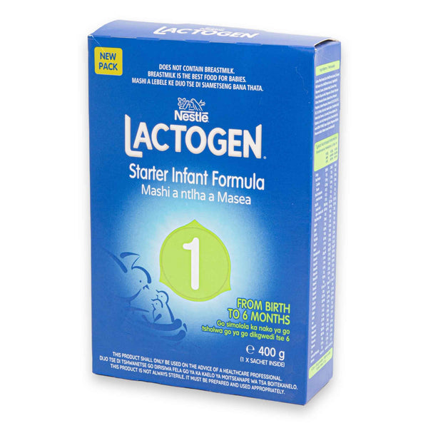Nestle, Lactogen 1 Starter Infant Formula 400g | From Birth to 6 Months – Gentle Nutrition for Newborns - Cosmetic Connection