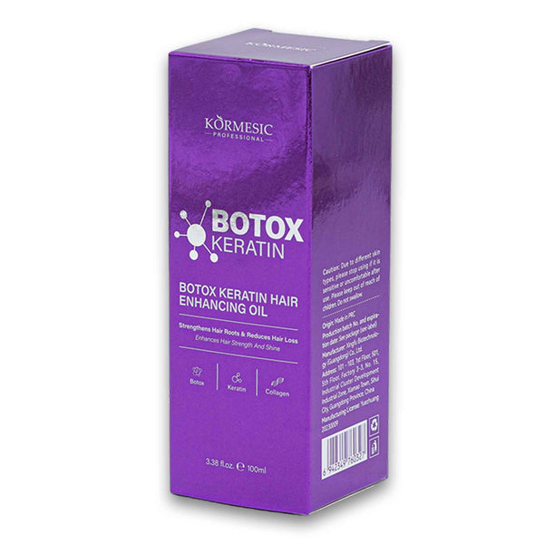 Botox Keratin Hair Enhancing Oil Enhances Hair Strength & Shine 100ml