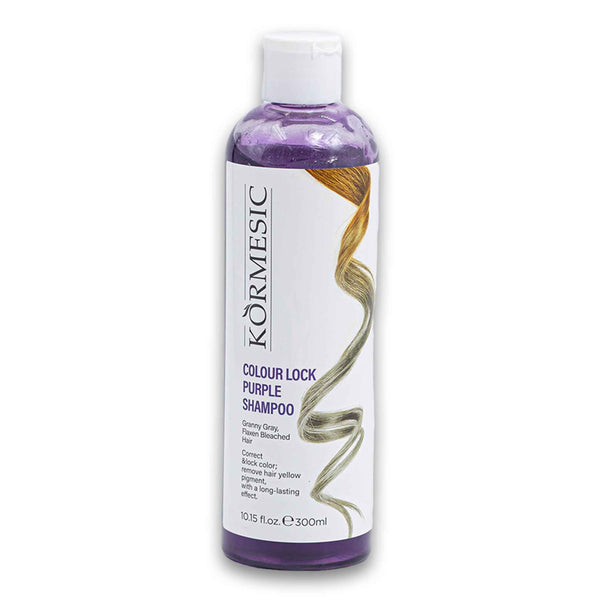 Colour Lock Purple Shampoo Remove Yellow Pigment with Long-lasting Effect 300ml