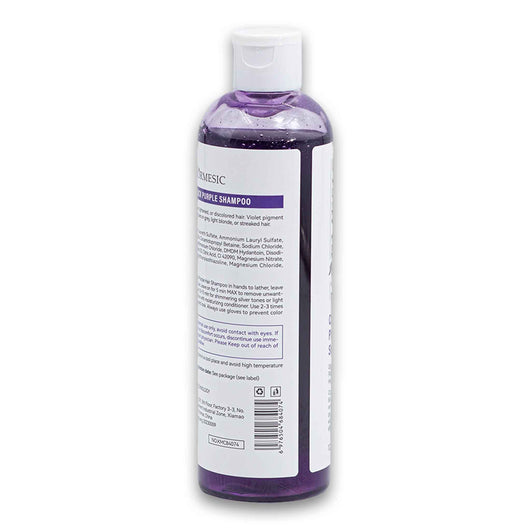 Kormesic, Colour Lock Purple Shampoo Remove Yellow Pigment with Long-lasting Effect 300ml - Cosmetic Connection