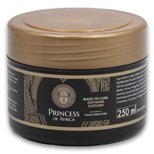 Princess of Africa, Defining Hair Custard Made-to-Curl 250ml - Creation by Yvonne Chaka Chaka - Cosmetic Connection