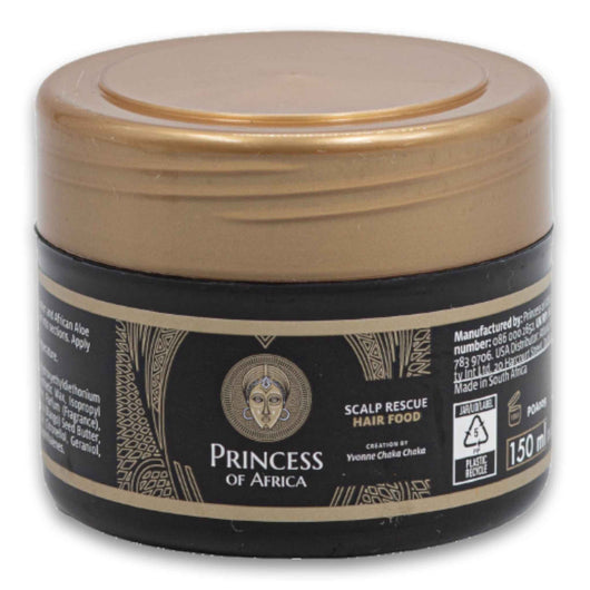 Princess of Africa, Scalp Rescue Nourishing Hair Food 150ml - Creation by Yvonne Chaka Chaka - Cosmetic Connection