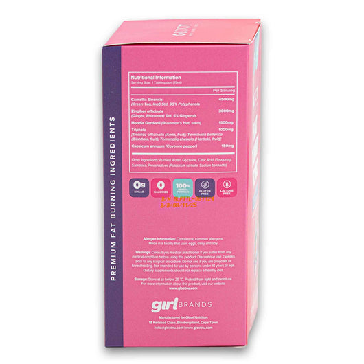 Gloot - Hips Bums & Tums, Flat Tummy Tonic Stimulant Free Weight Management Liquid Berry Blast 250ml - Cosmetic Connection