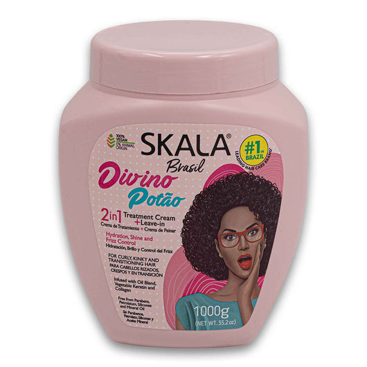 SKALA Expert, Divino Potao 2-in-1 Hydrating Leave-in Hair Curl Treatment Cream 1kg - Cosmetic Connection
