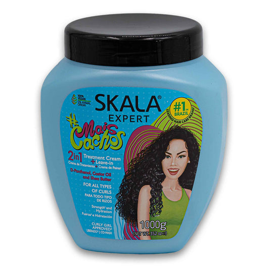 SKALA Expert, Mais Cachos 2-in-1 Leave-in Co-wash Hair Curl Treatment Cream 1kg - Cosmetic Connection