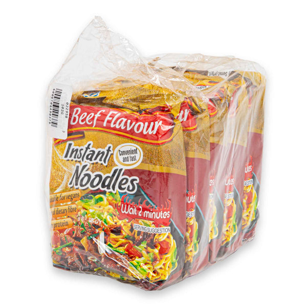 Instant Noodles 5 x 75g |  Convenient and Fast – High Protein Source of Fibre & Vegan Friendly