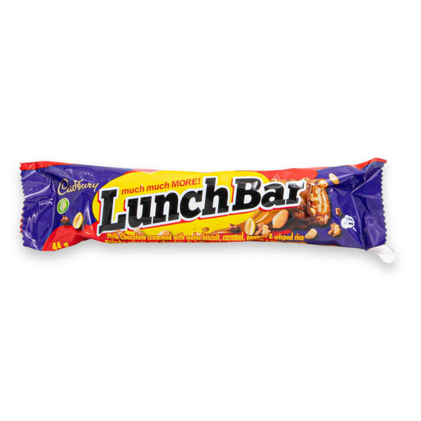 Cadbury, Lunch Bar Original 44g | Chocolate Caramel & Peanut Bar – Much Much More Energy in Every Bite - Cosmetic Connection