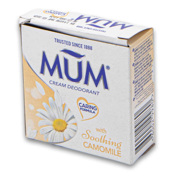 Mum, Cream Deodorant with Soothing Camomile 50ml | Caring Formula for Gentle Long-Lasting Protection - Cosmetic Connection
