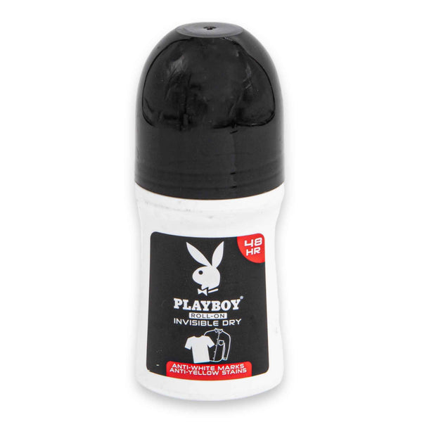 Invisible Dry Deodorant Roll-On 50ml for Men | 48hr Freshness – Anti-White & Anti-Yellow Marks