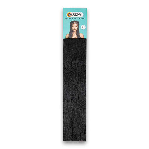 Premium Yaki Braid #1 | Long Smooth Texture Easy to Style – Requires 3 Packs per Head