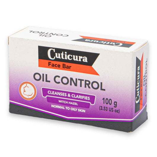 Cuticura, Face Bar Oil Control 100g | Enriched with Witch Hazel – Cleanses & Clarifies for Normal to Oily Skin - Cosmetic Connection