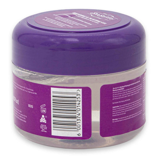 Sta-Sof-Fro, Braiding & Plaiting Gel 250ml | Maximum Hold – With Silk Protein & Aloe Vera for Smooth Shiny & Frizz-Free Braids - Cosmetic Connection