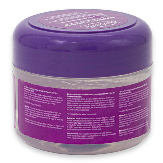 Sta-Sof-Fro, Braiding & Plaiting Gel 250ml | Maximum Hold – With Silk Protein & Aloe Vera for Smooth Shiny & Frizz-Free Braids - Cosmetic Connection