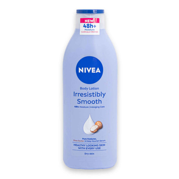 Body Lotion Irresistibly Smooth 400ml | With Pure Hyaluron & Shea Butter – 48h+ Moisture for Dry Skin