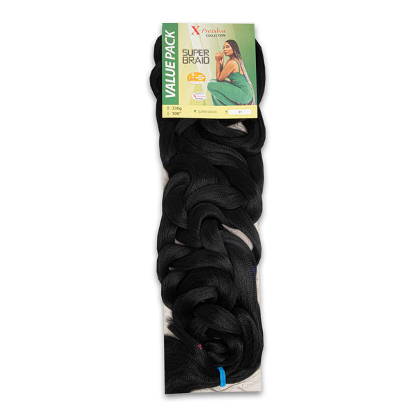 Super Braid 100"/330g Hot Water Set | Ultra Lightweight Tangle-Free – Requires 2 Packs per Head