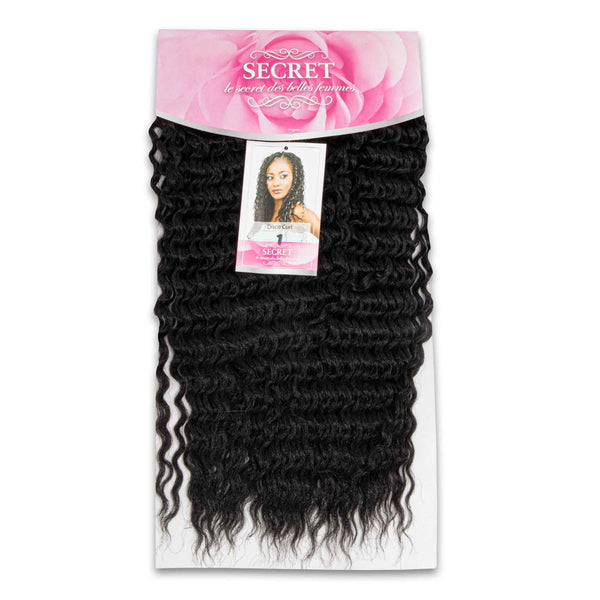 Disco Curl 24" #1 Bulk Hair | Soft Natural Curl Pattern Lightweight – Requires 3 Packs per Head