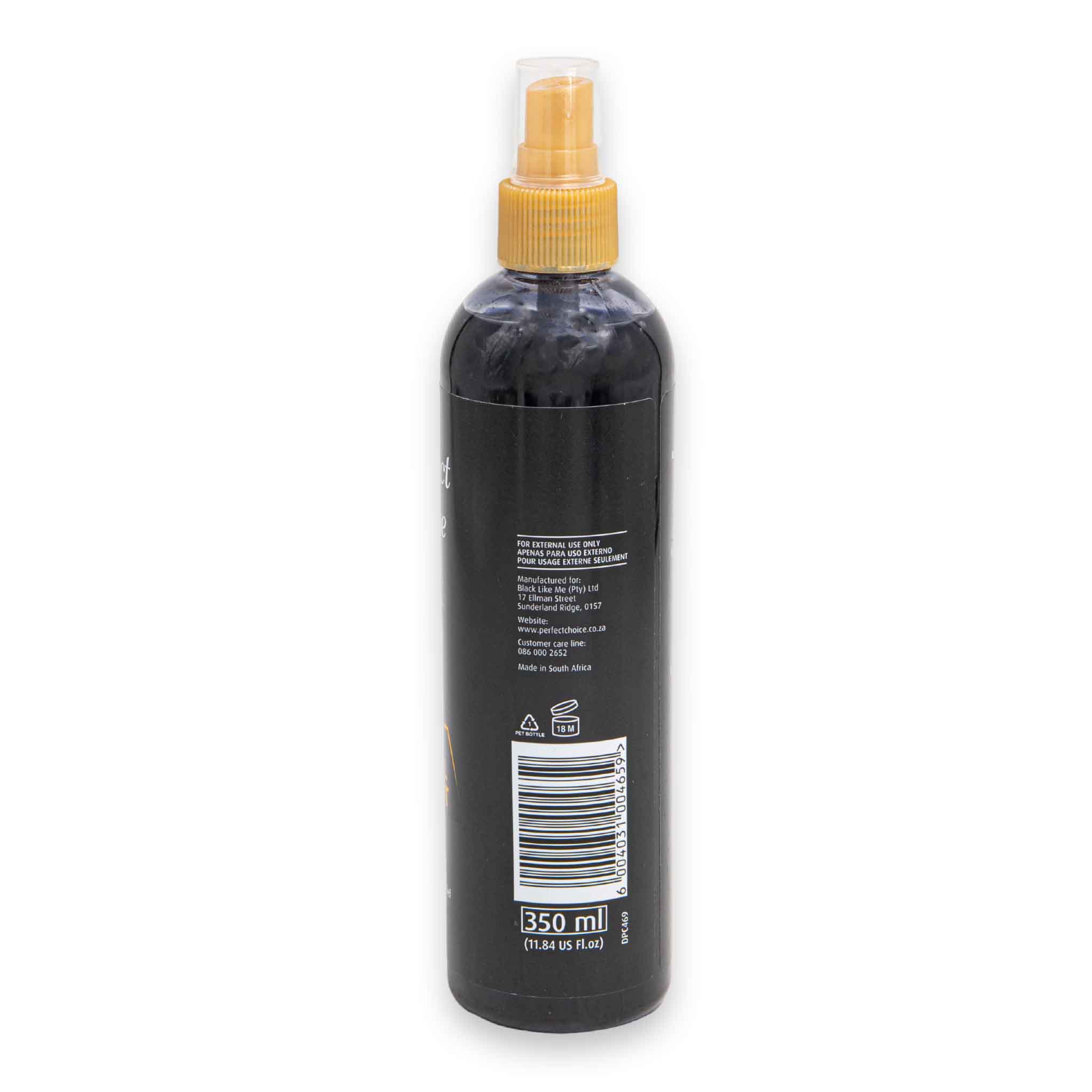 Black Charcoal Extract Braid Spray Itchy Scalp Relief – Cosmetic