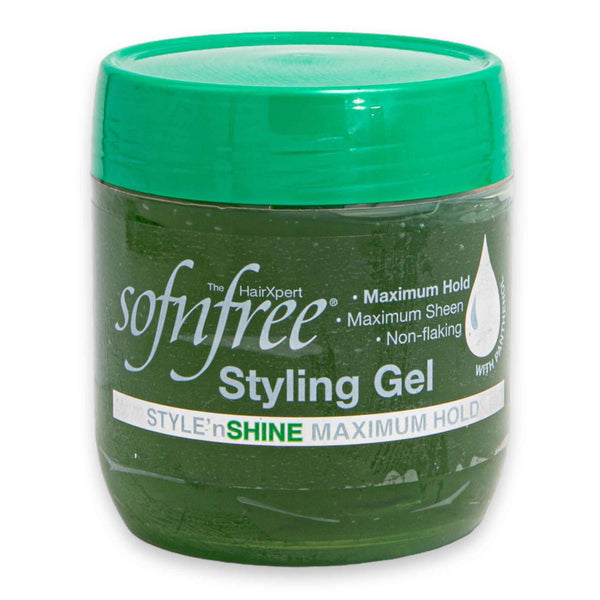 Styling Gel Maximum Hold with Panthenol 500ml | Strong Hold & Lasting Shine – Non-Flaking Formula