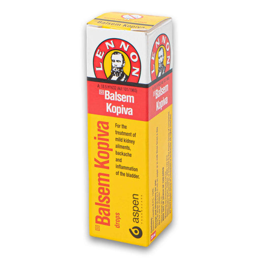 Lennon, Balsem Kopiva 20ml | Traditional Remedy for Mild Kidney Ailments Backache & Bladder Inflammation - Cosmetic Connection