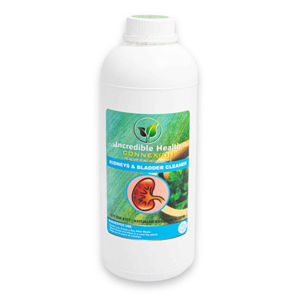 Incredible Health Connexion, Kidneys & Bladder Cleaner 1L | Natural Herbal Cleanse for Urinary Health & Detox - Cosmetic Connection