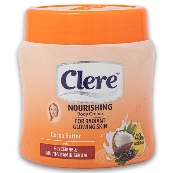 Clere, Nourishing Body Creme Glycerine & Multi-Vitamin Serum 300ml - Cosmetic Connection