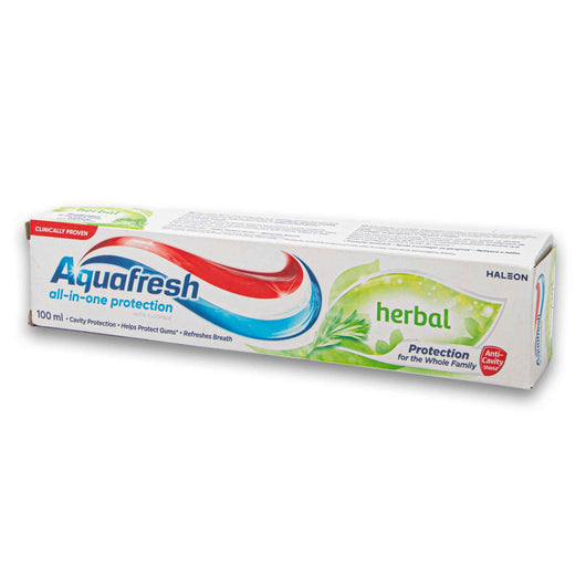 Aquafresh, All-in-One Protection Toothpaste with Fluoride 100ml | Cavity & Gum Protection with Refreshing Formula - Cosmetic Connection