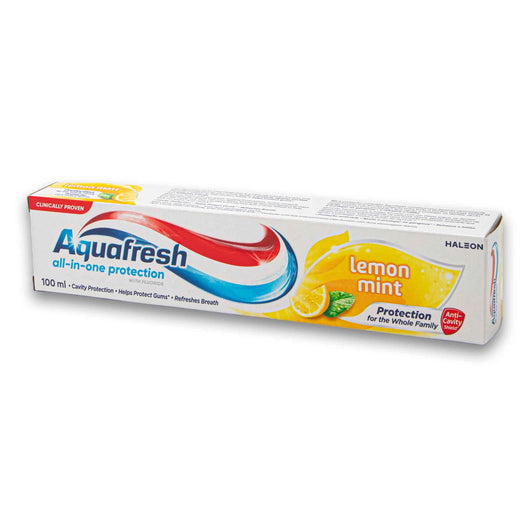 Aquafresh, All-in-One Protection Toothpaste with Fluoride 100ml | Cavity & Gum Protection with Refreshing Formula - Cosmetic Connection