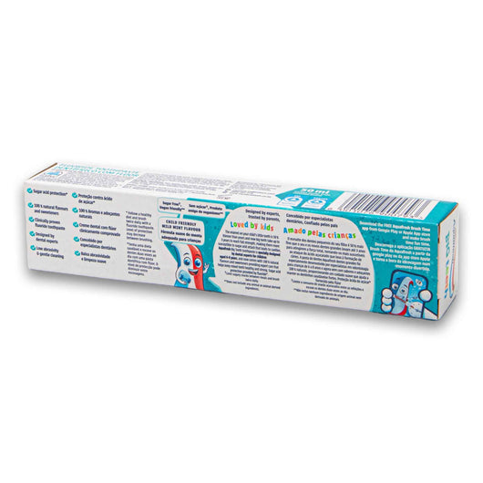 Aquafresh, Big Teeth Toothpaste with Fluoride 6–8 Years 50ml | 100% Natural Flavours & Sweeteners – Lasting Protection for New Permanent Teeth - Cosmetic Connection