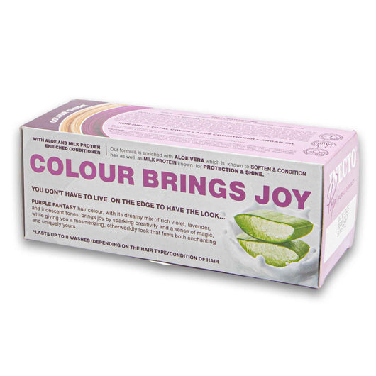 Inecto, Pop Fantasy 180g | Semi-Permanent Hair Colour Cream with Aloe Milk Protein & Argan Oil Conditioner - Cosmetic Connection