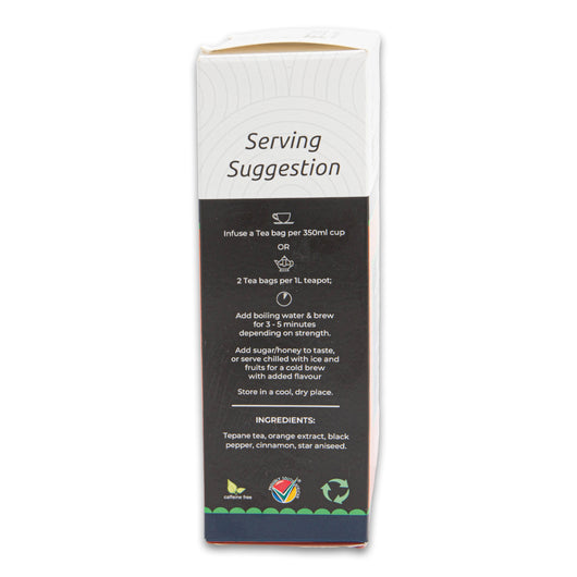 Tepane Wild Black Bush Indigenous Immunity 20 Tagless Tea Bags – Orang ...